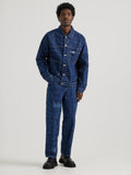 Printed Denim Jacket Basquiat