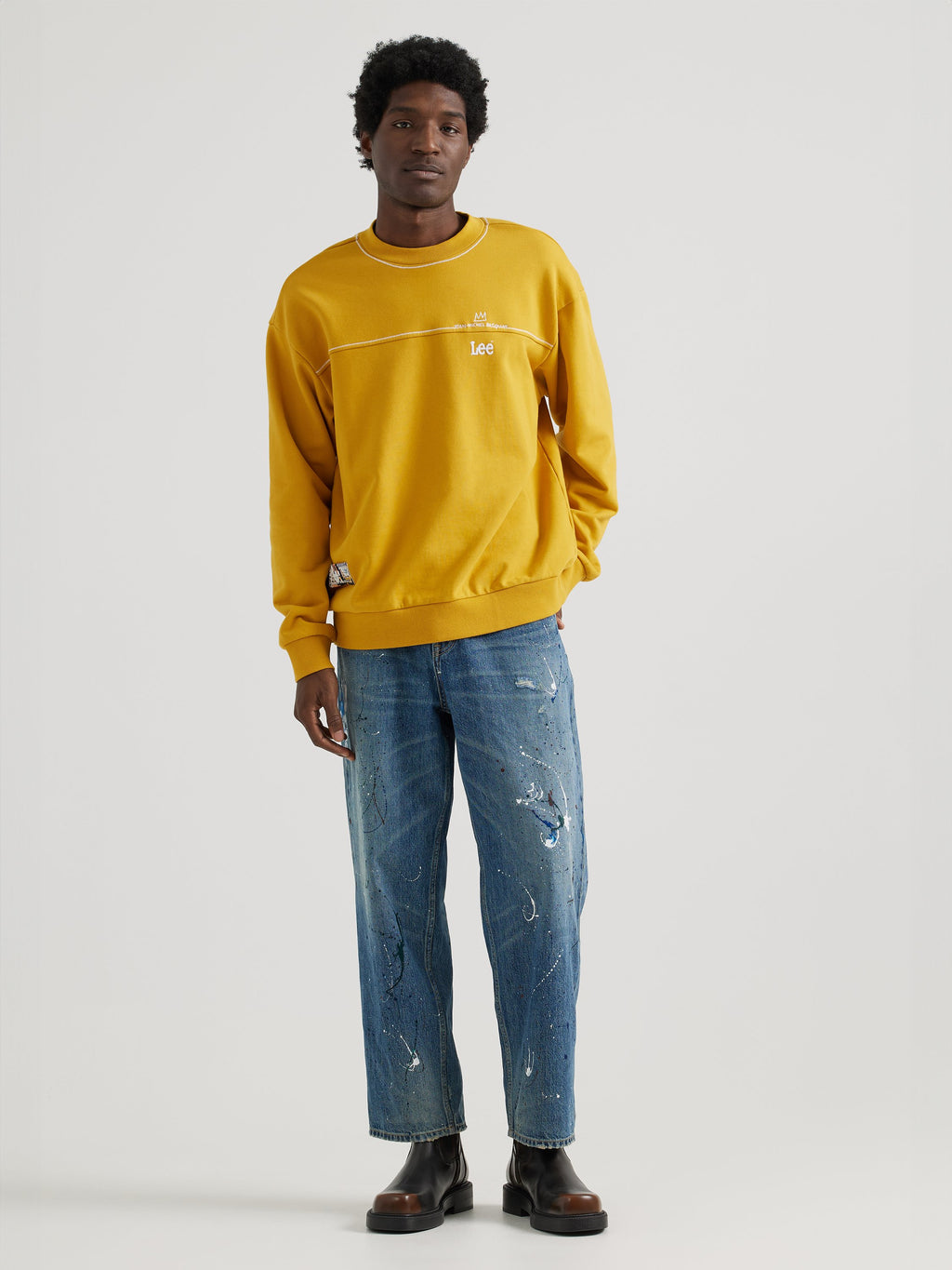 L/s Sweater Shirt Basquiat