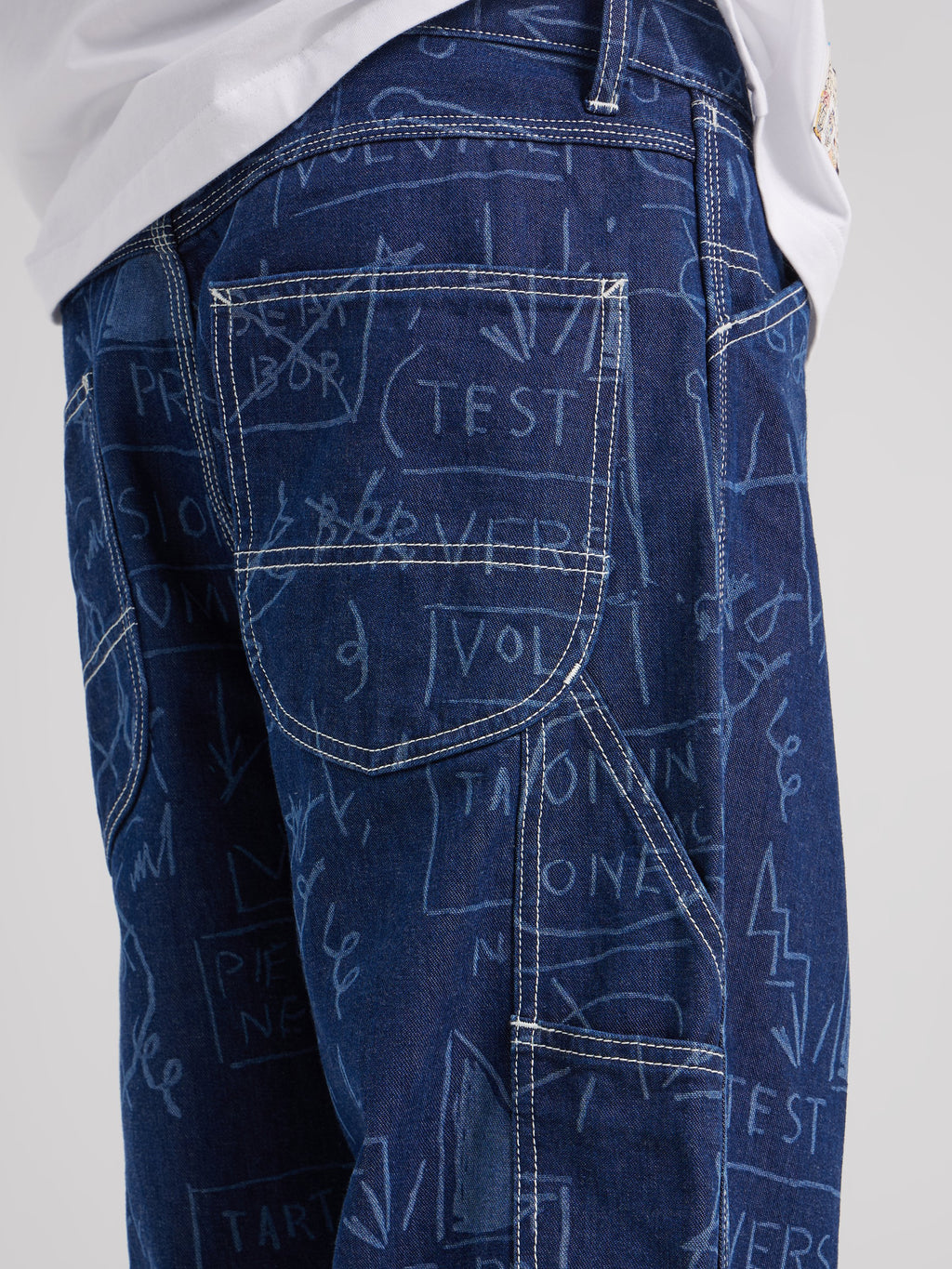 Printed Carpenter Basquiat