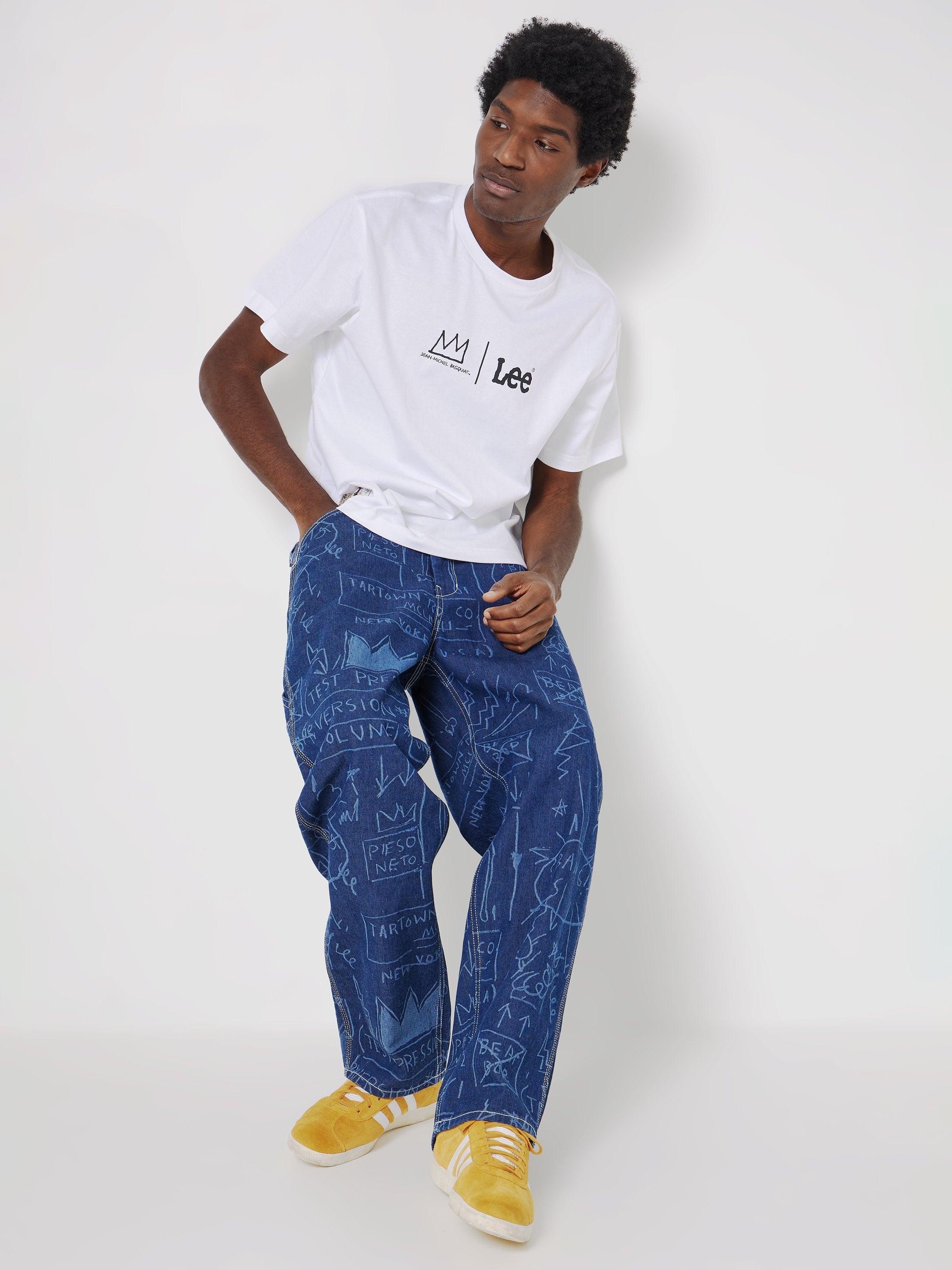Printed Carpenter Basquiat
