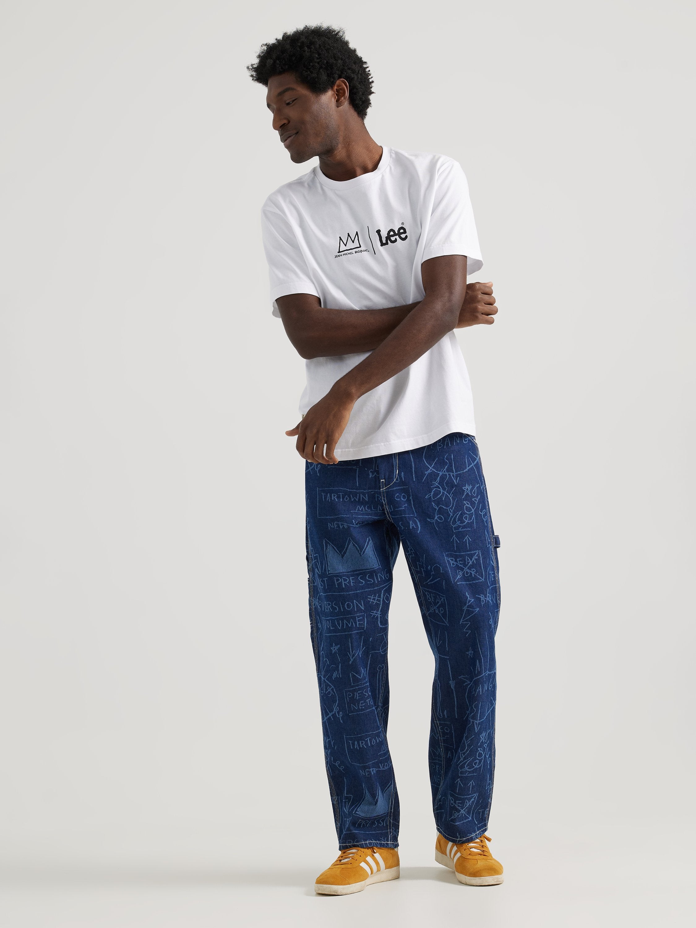 Printed Carpenter Basquiat