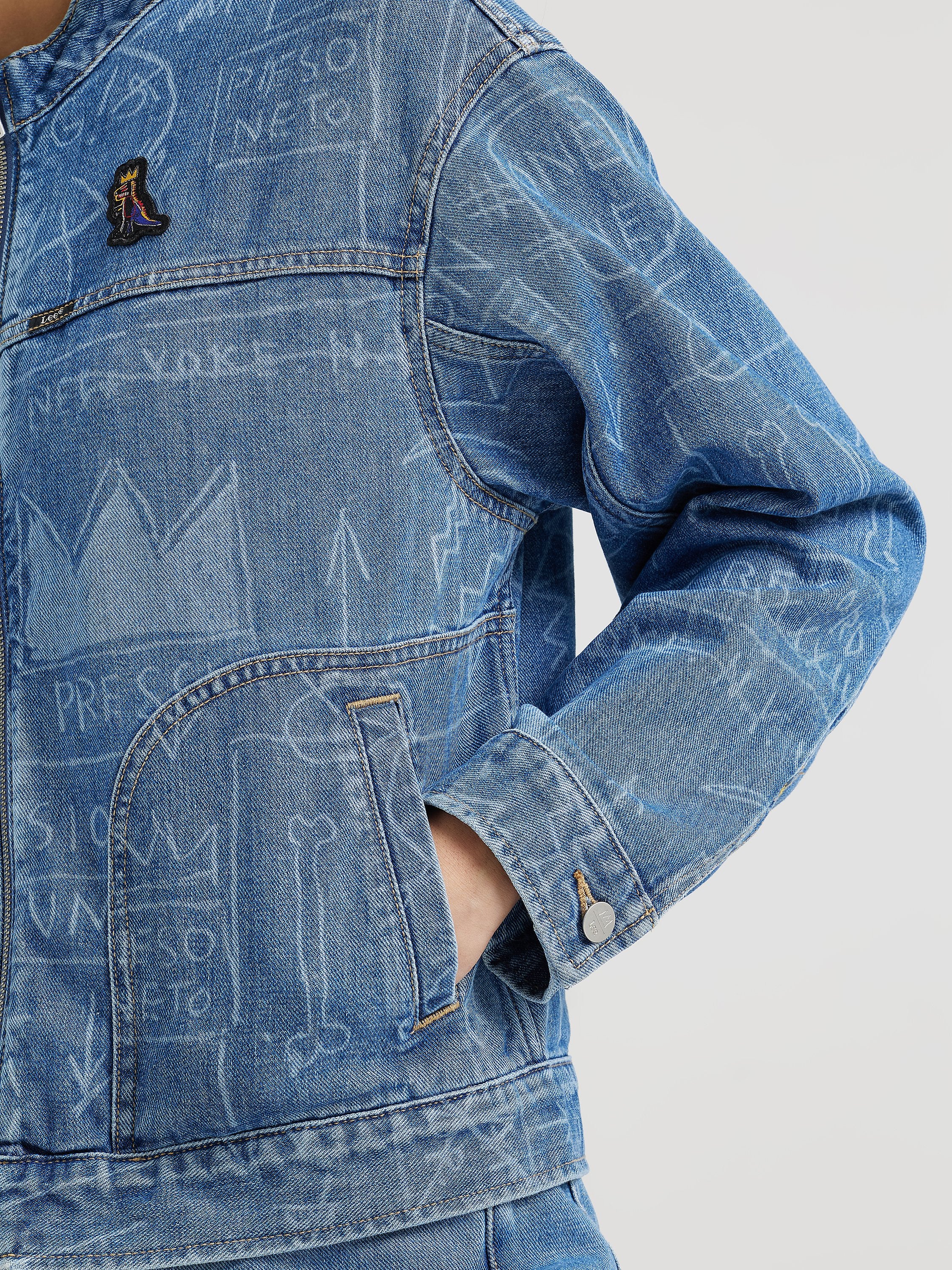 L/s Denim Jacket Basquiat