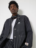 Striped Blazer Basquiat
