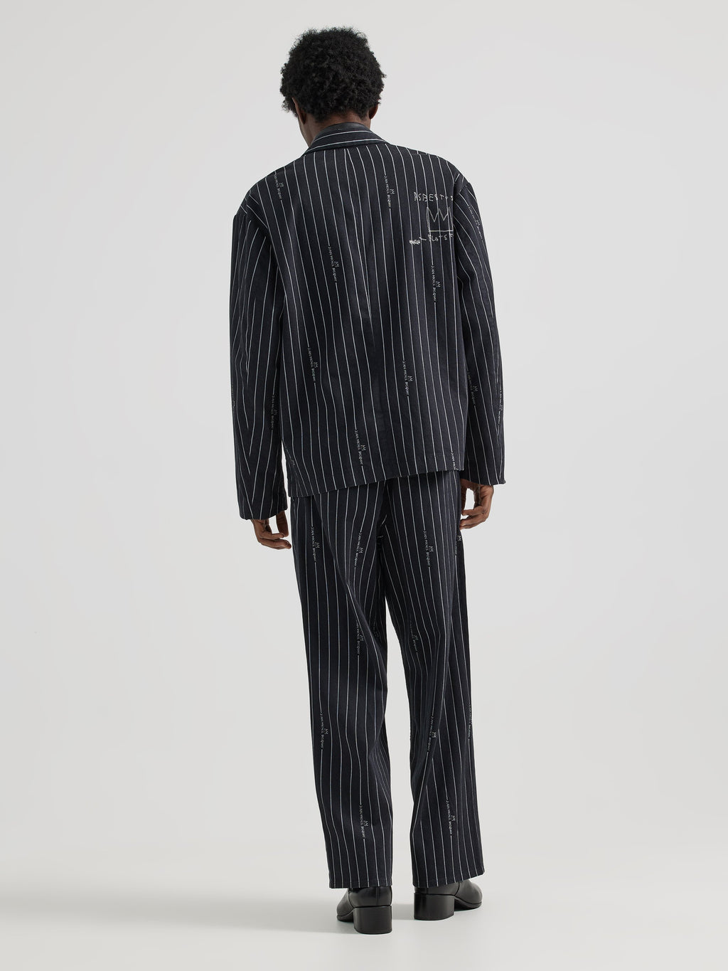 Striped Blazer Basquiat