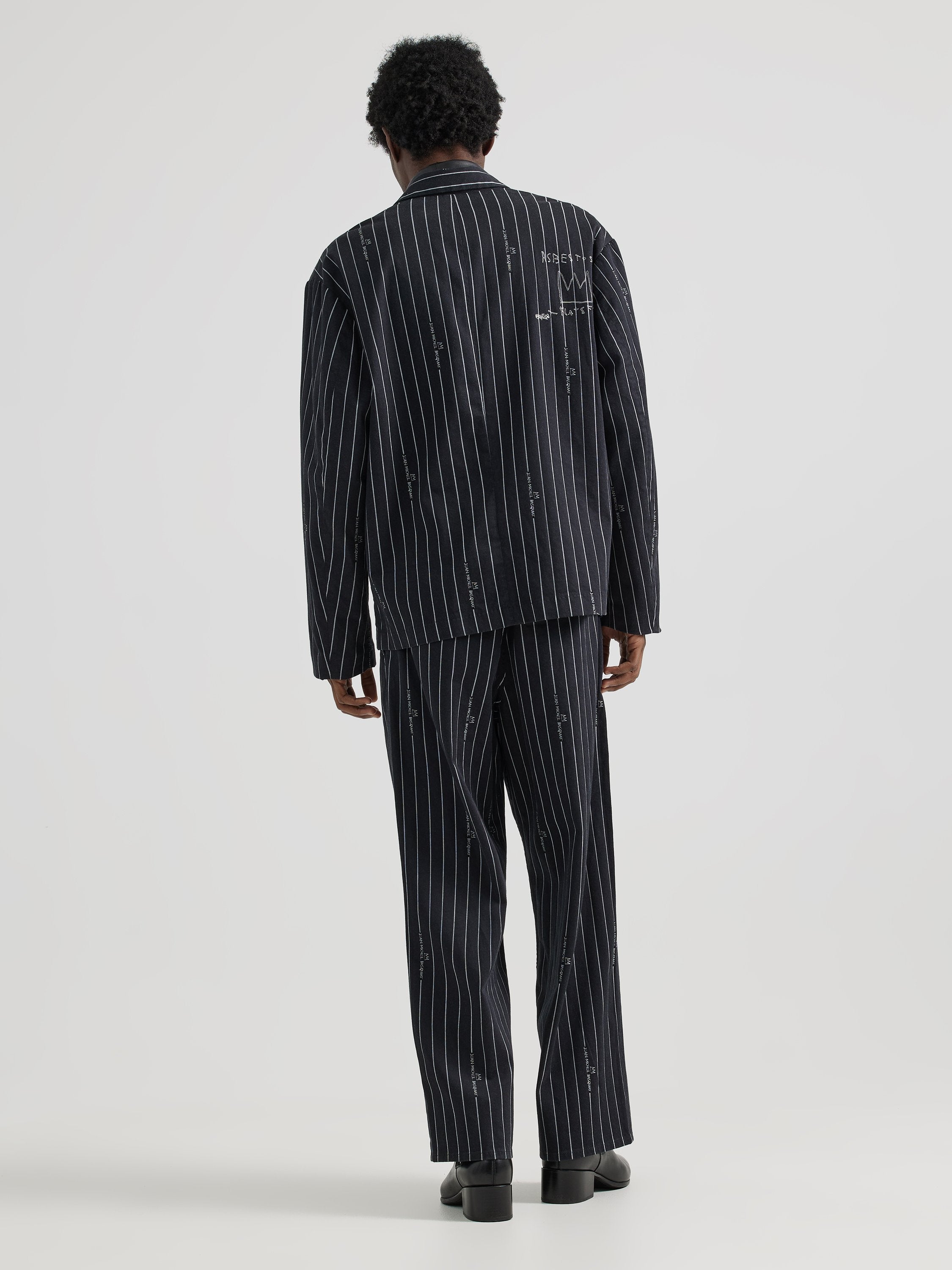 Striped Blazer Basquiat
