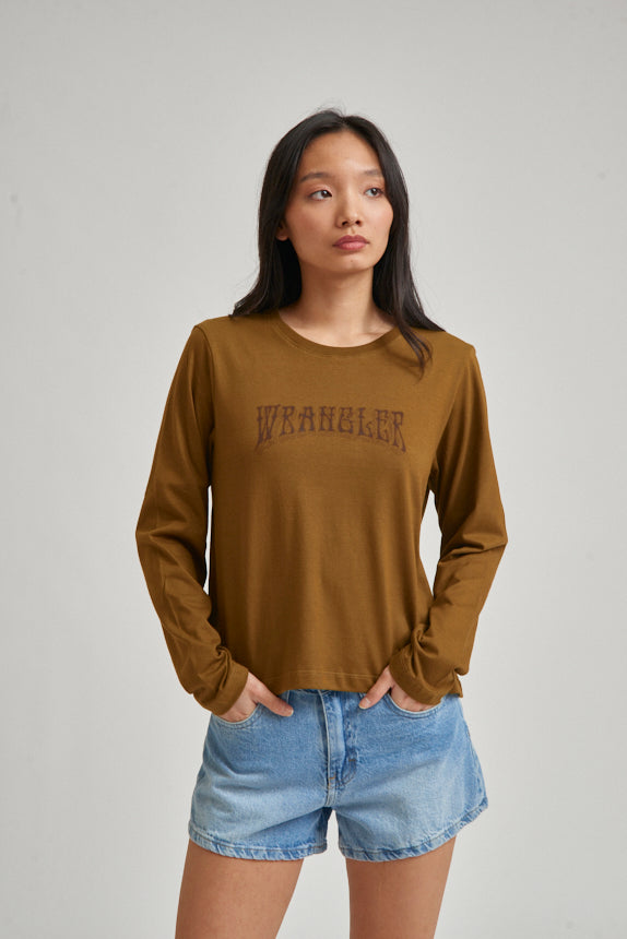 T Shirt Cowgirl L/s