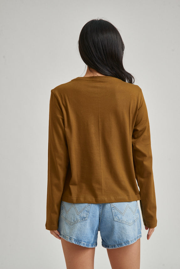 T Shirt Cowgirl L/s