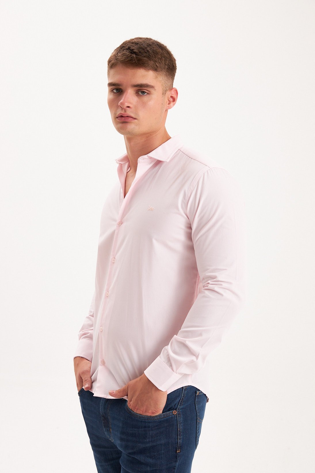 Shirt Slim Ls Lee Classic