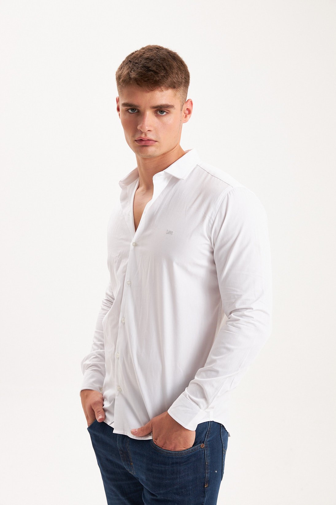 Shirt Slim Ls Lee Classic