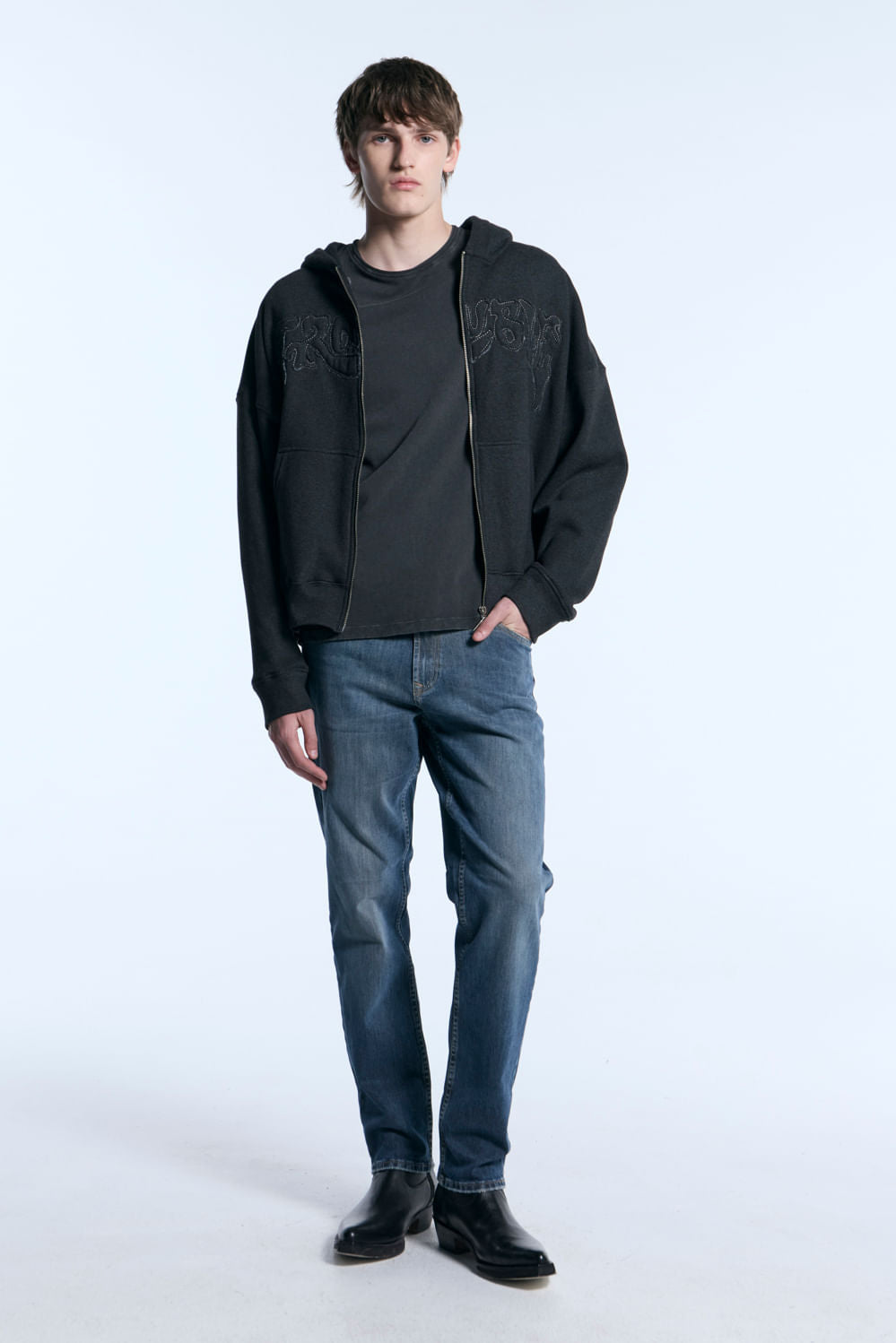 Campera Trouble Negro