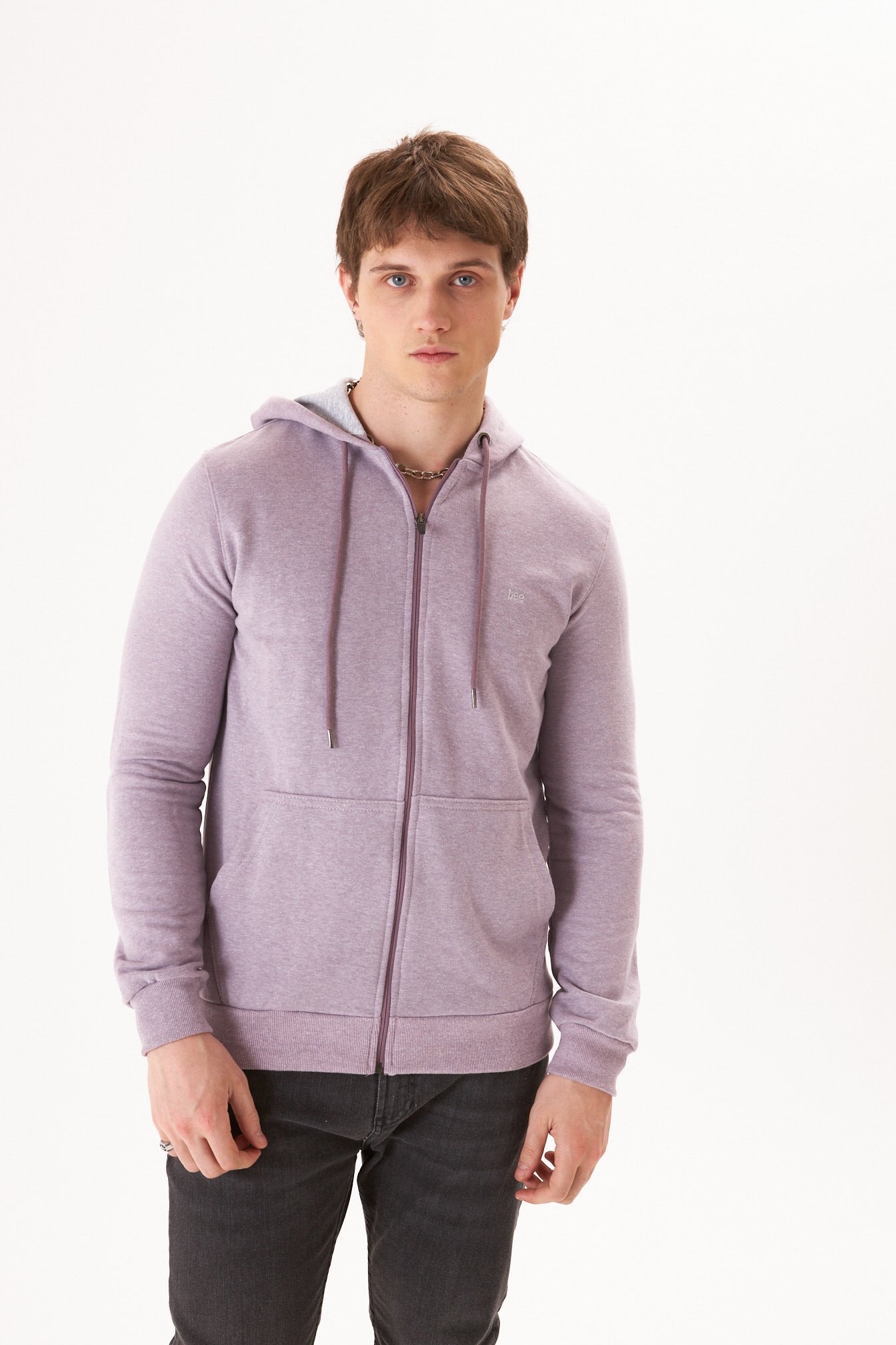 Campera Lisa Con Capucha Rus