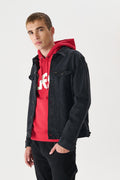 Jacket Rider Grey Black