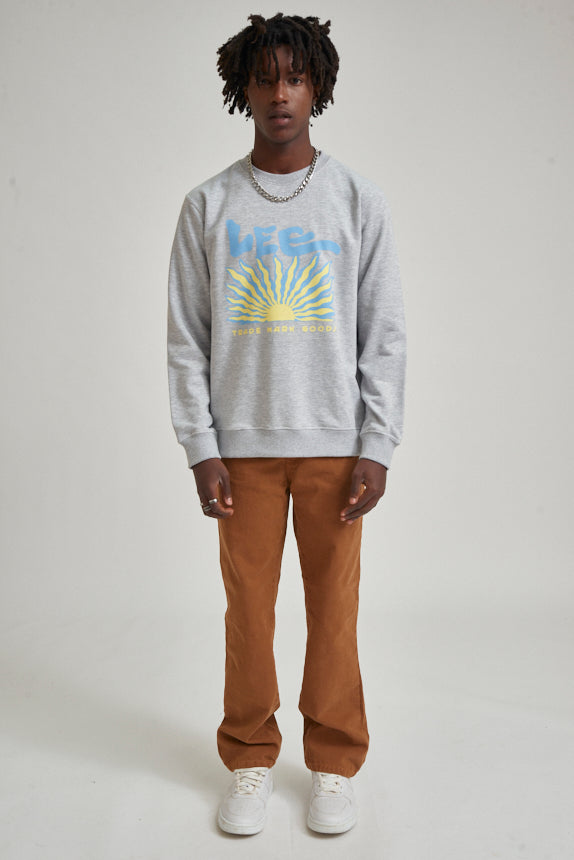 Roundneck Sun Print