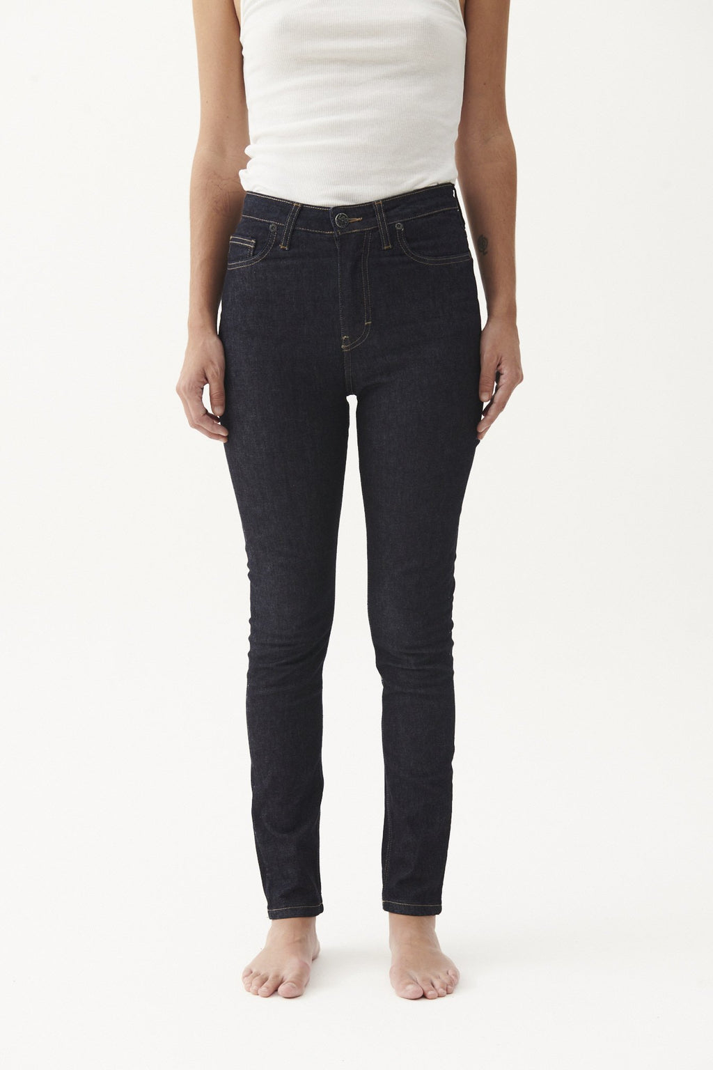 Jean Skinny Scarlet Raw
