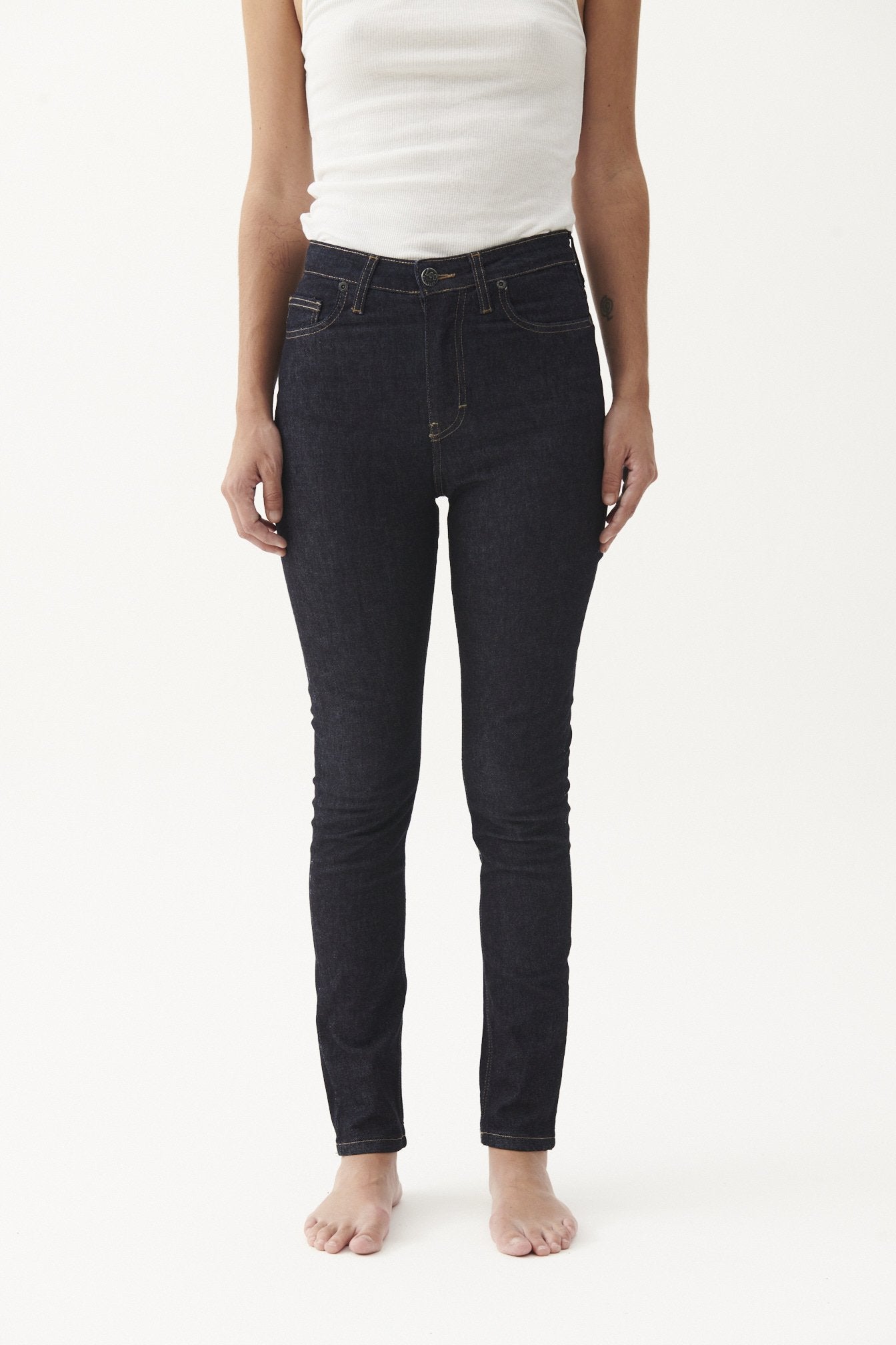 Jean Skinny Scarlet Raw