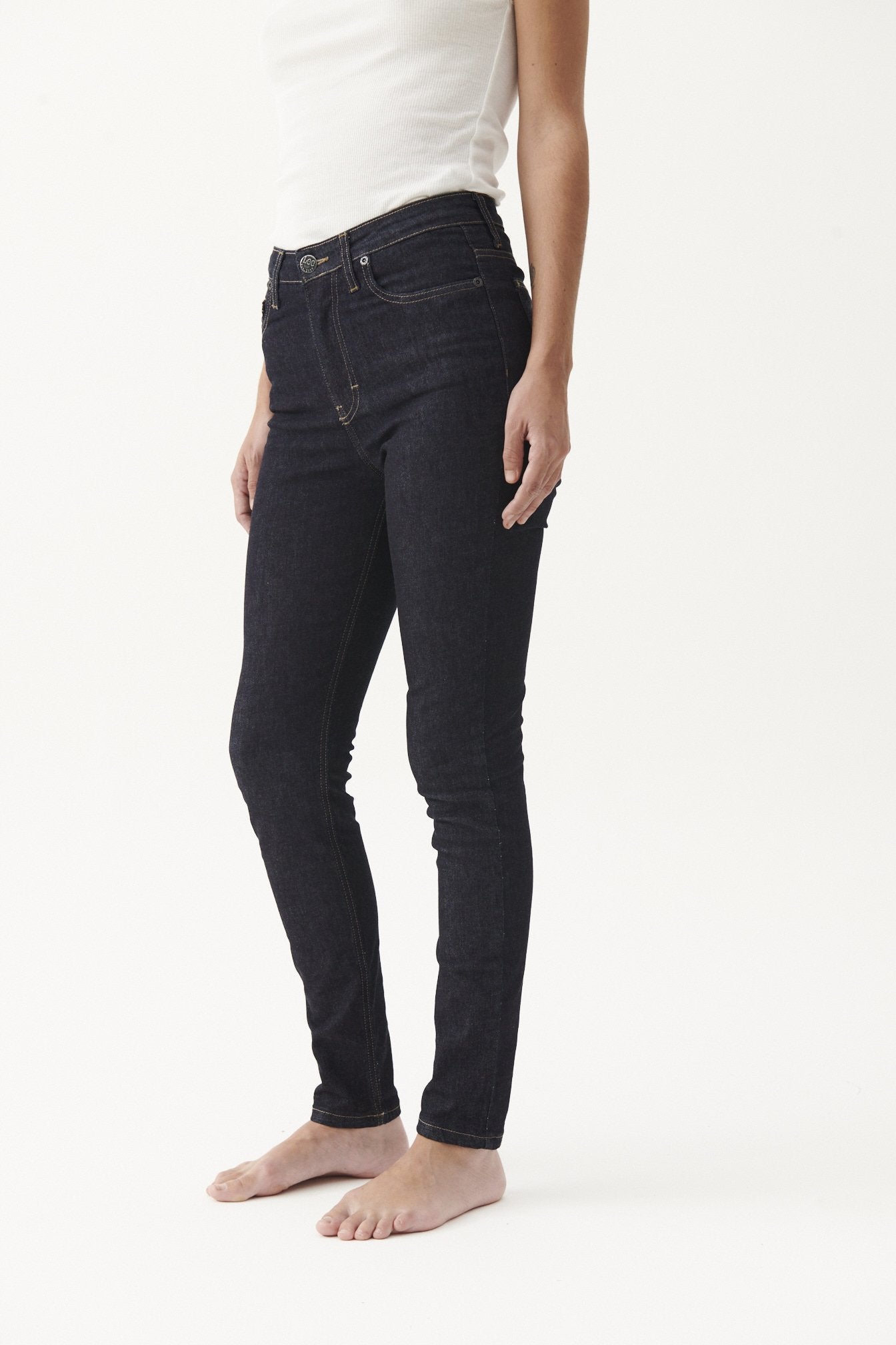 Jean Skinny Scarlet Raw
