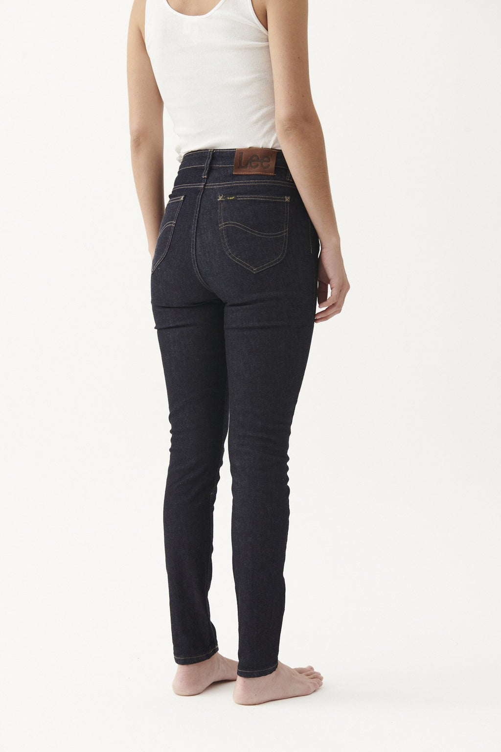 Jean Skinny Scarlet Raw