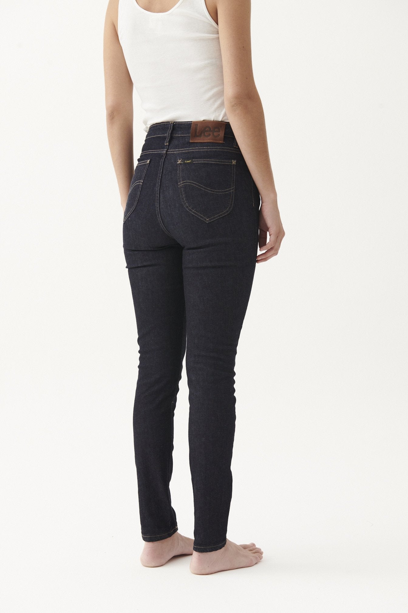 Jean Skinny Scarlet Raw