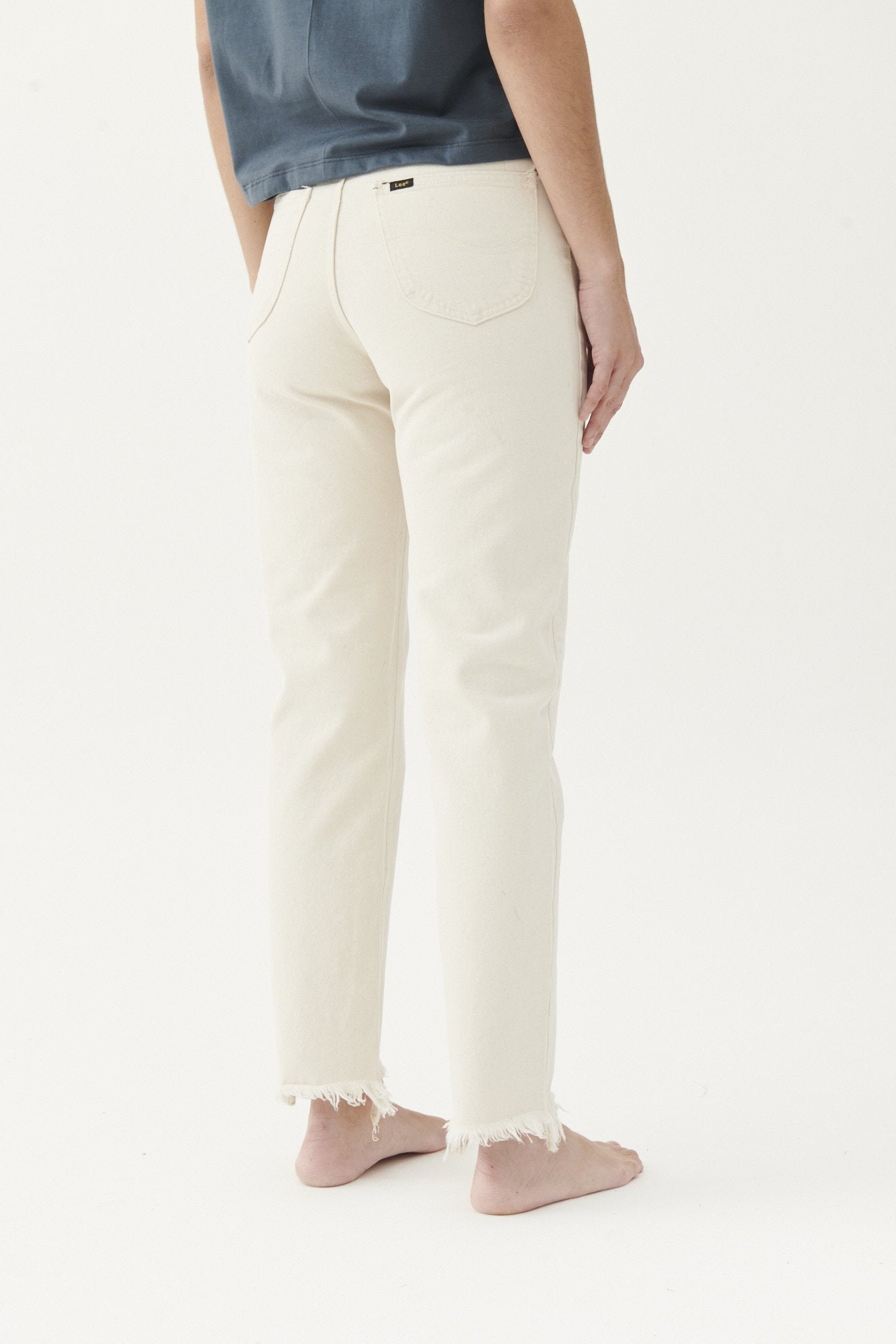 Jean Slim Elly White