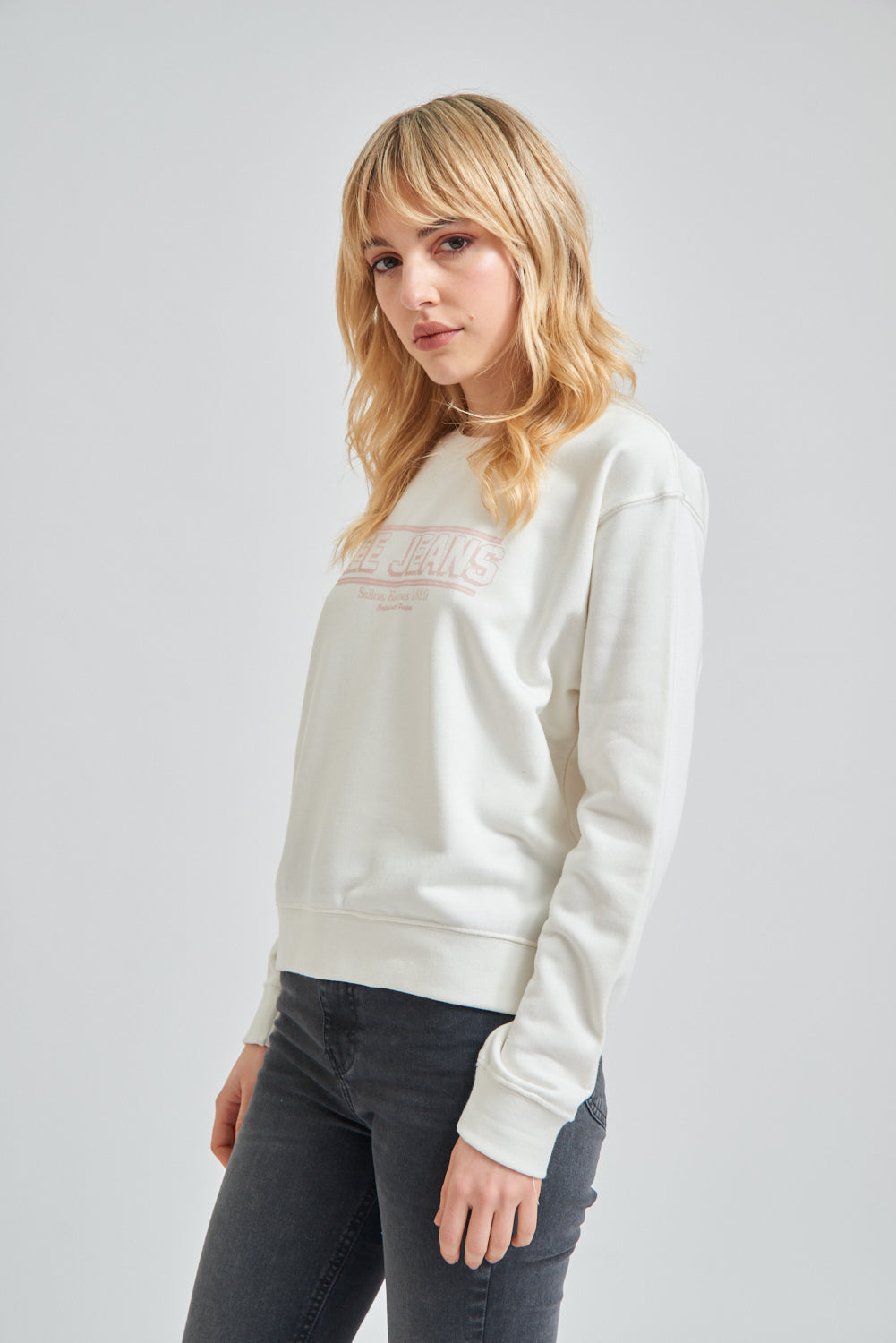 Roundneck Lee Jeans Print