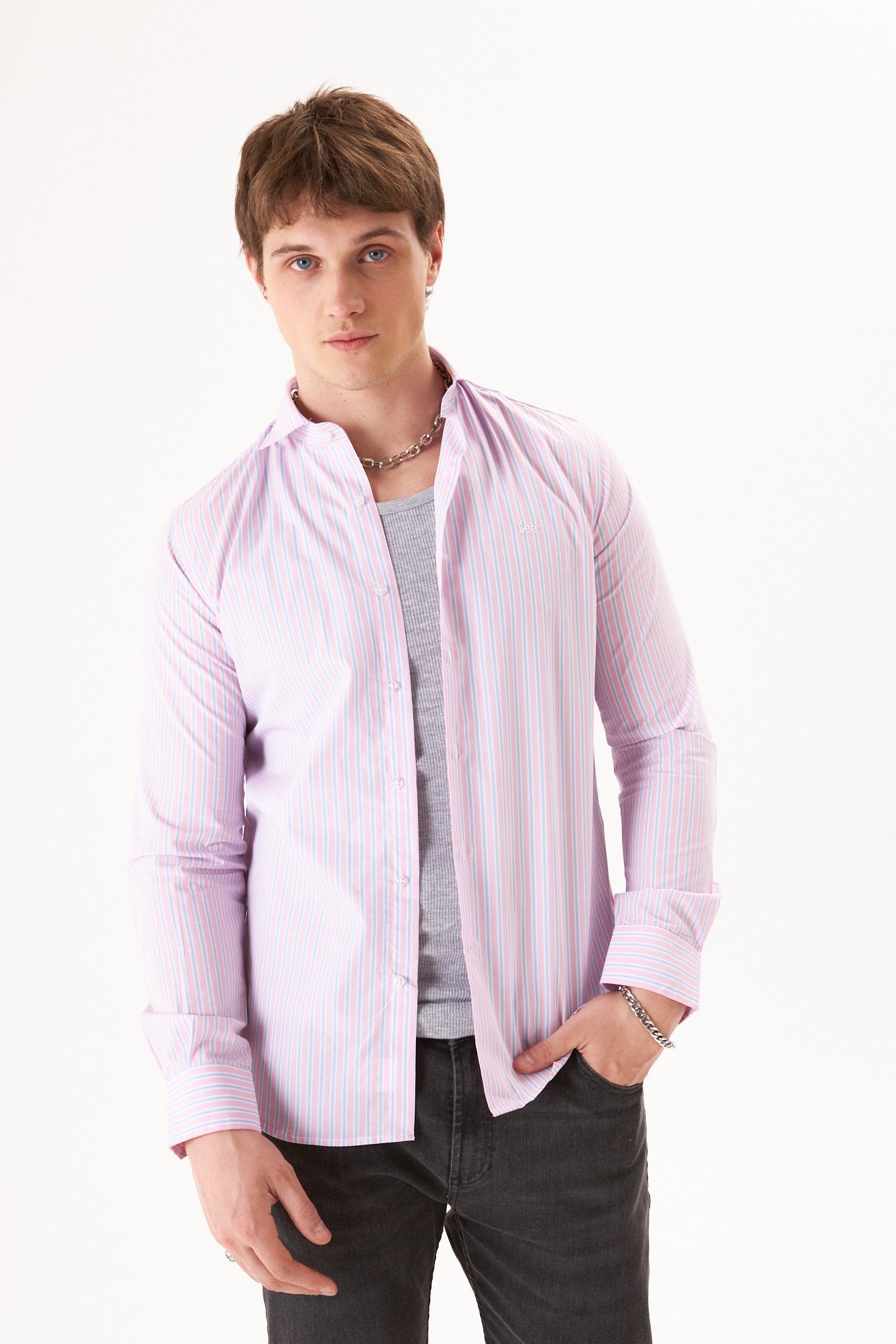 Shirt Ls Slim Lines