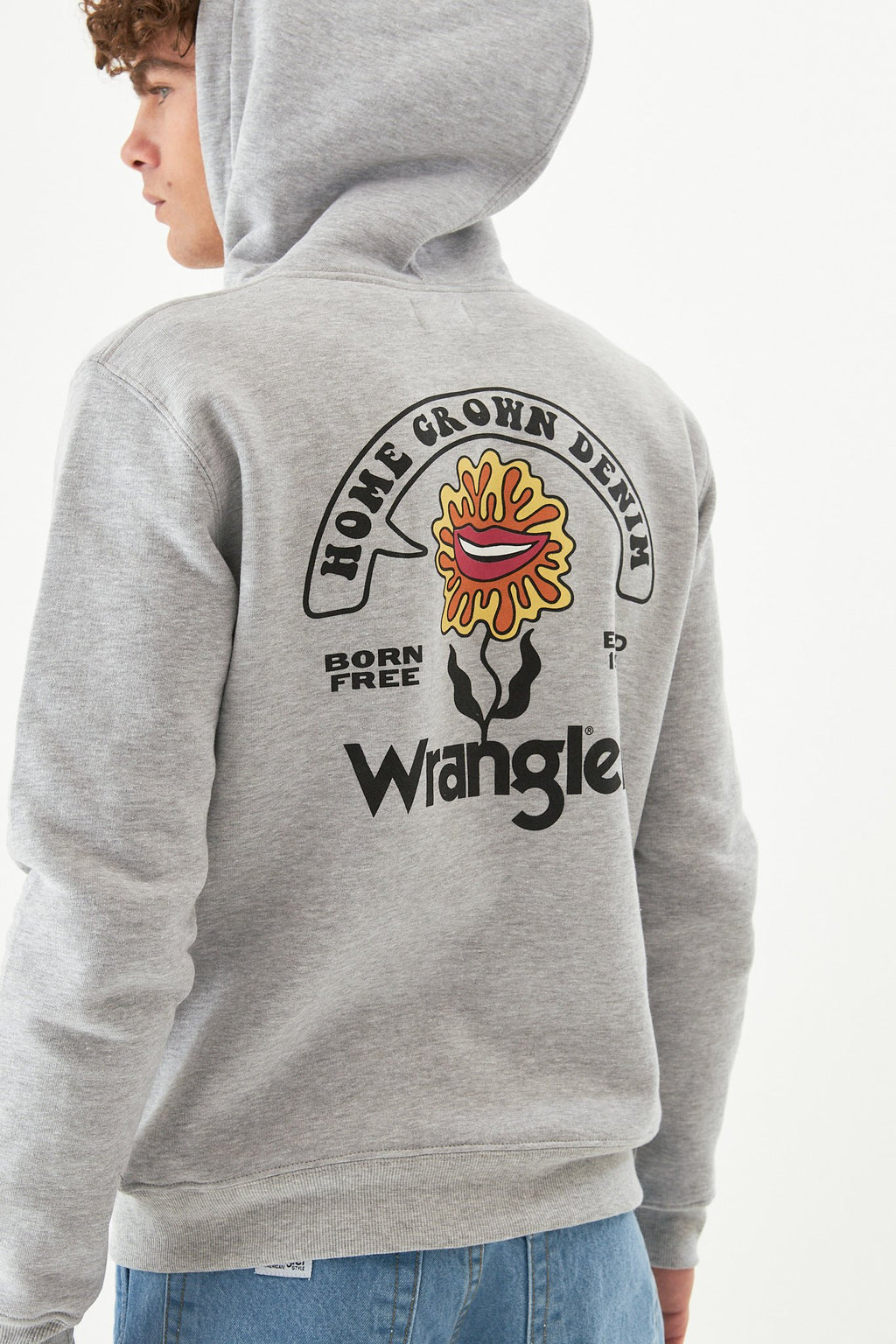 Hoodie Fri Smile Flower