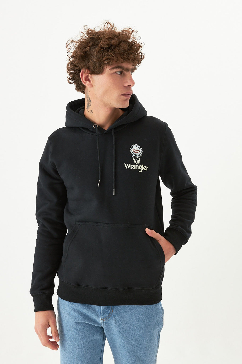 Hoodie Fri Smile Flower