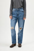 Jean Straight Blue Trash