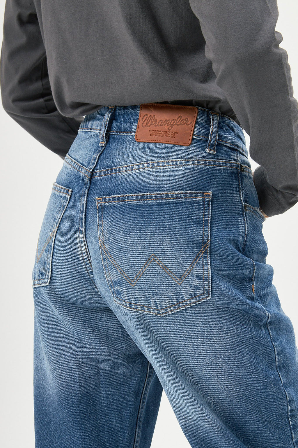 Jean Straight Blue Trash
