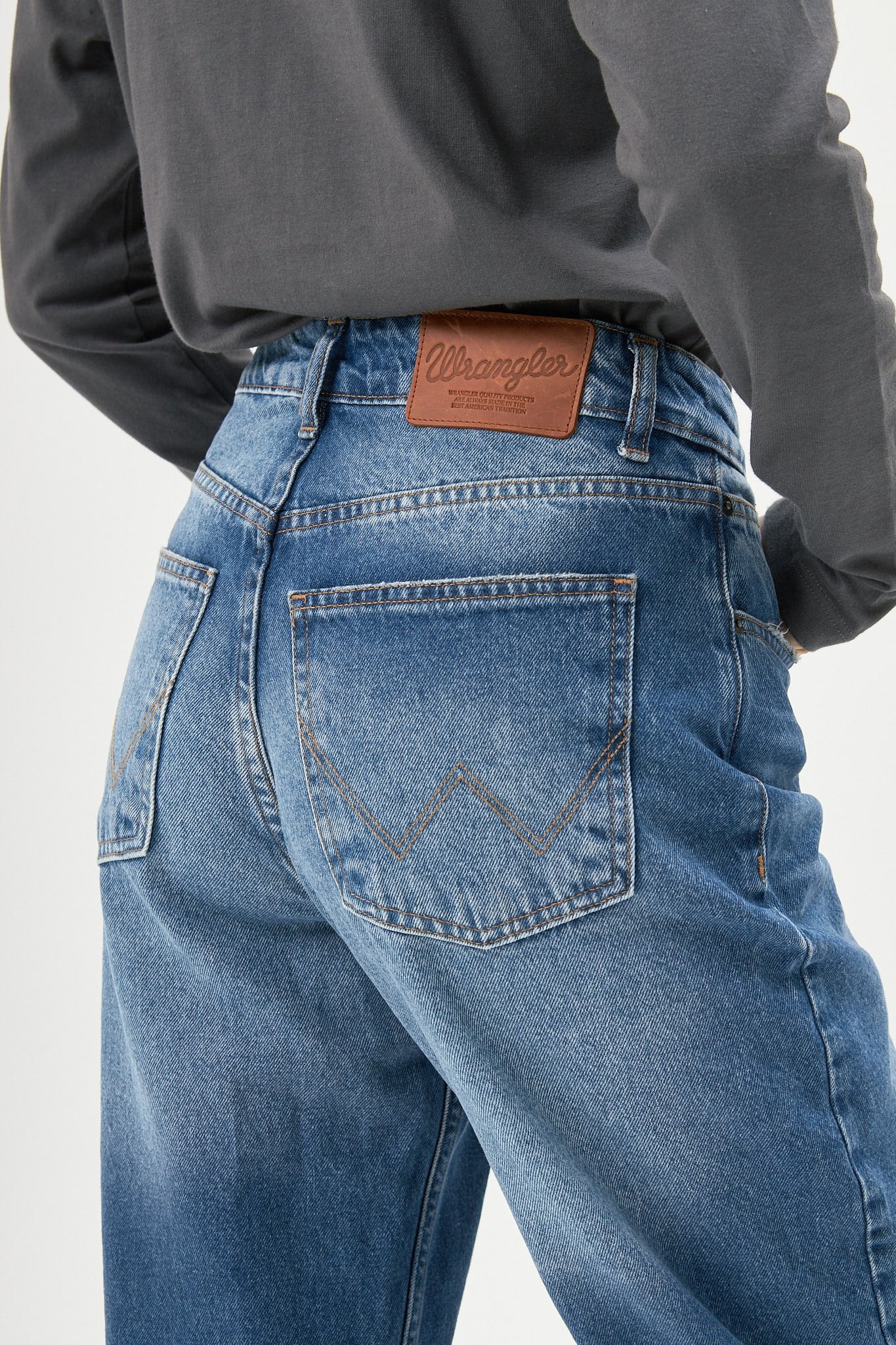 Jean Straight Blue Trash
