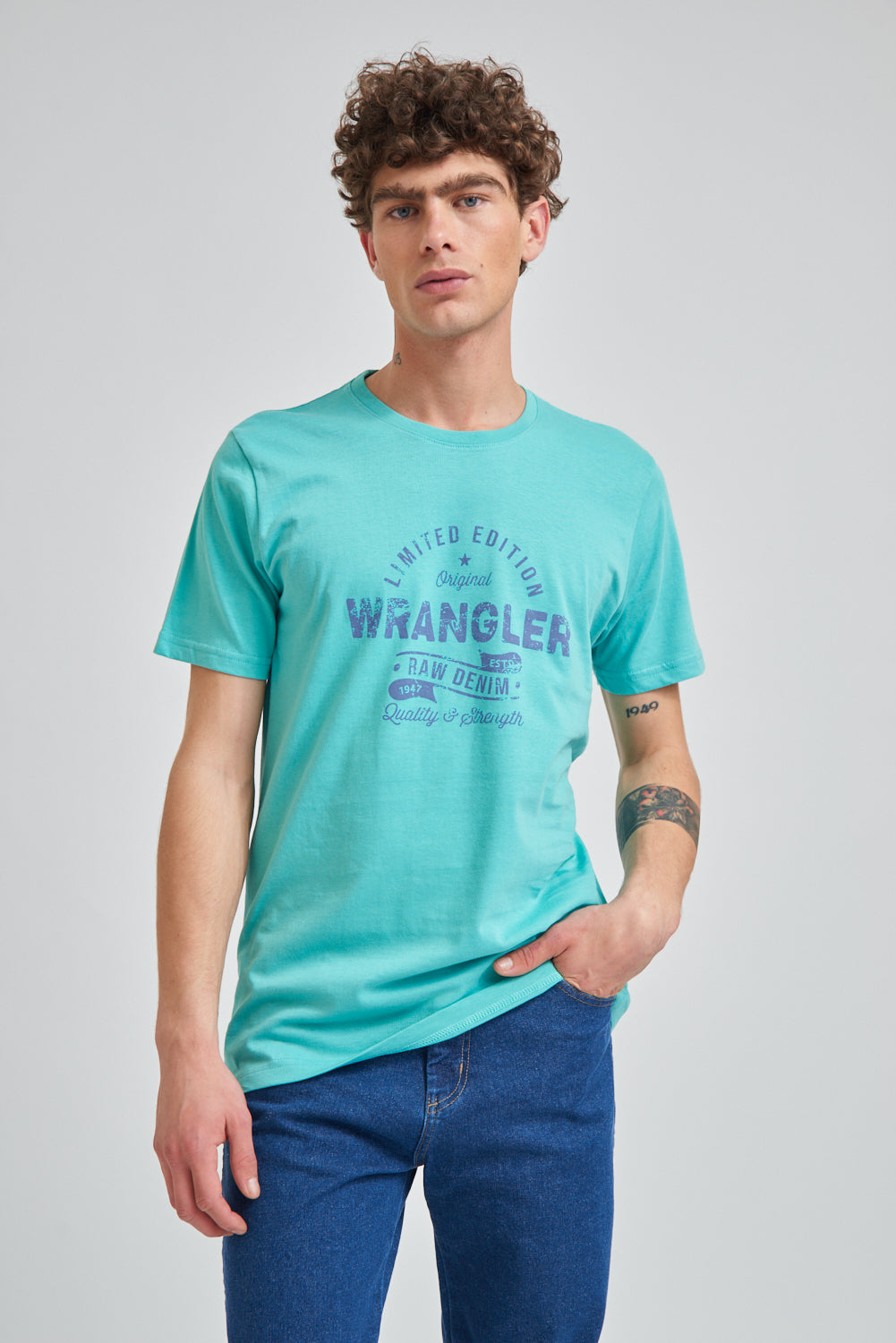 T-shirt Raw Denim Ss