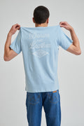 T-shirt Denim And Leather Ss