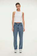 Jean Straight Crop Tunez