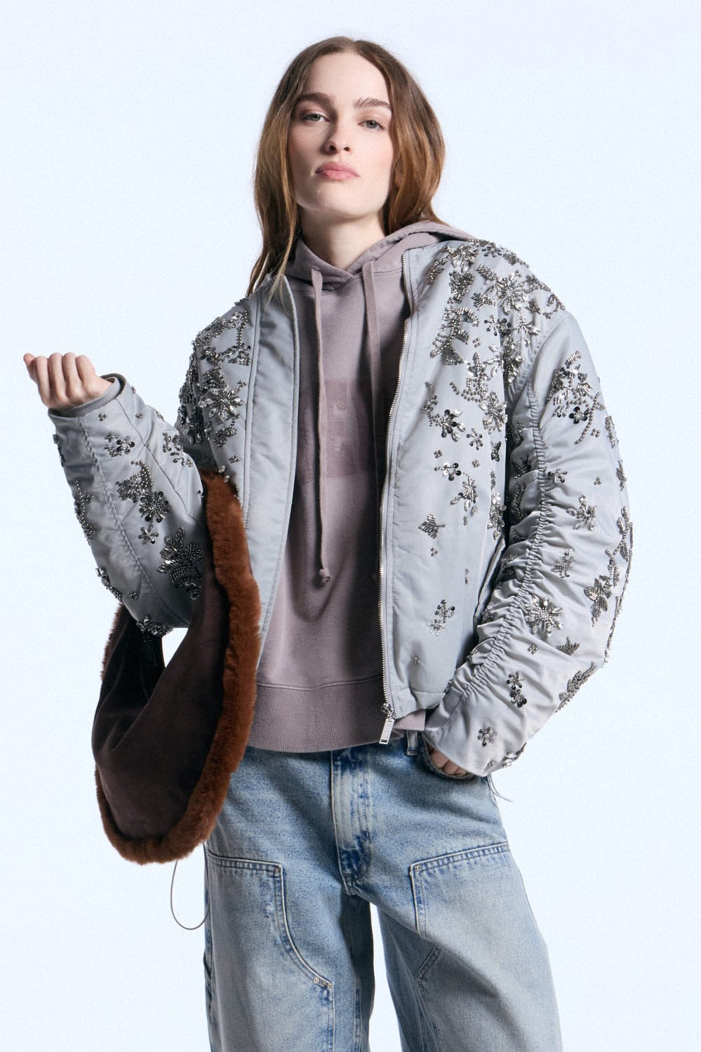 Bomber Louise Gris