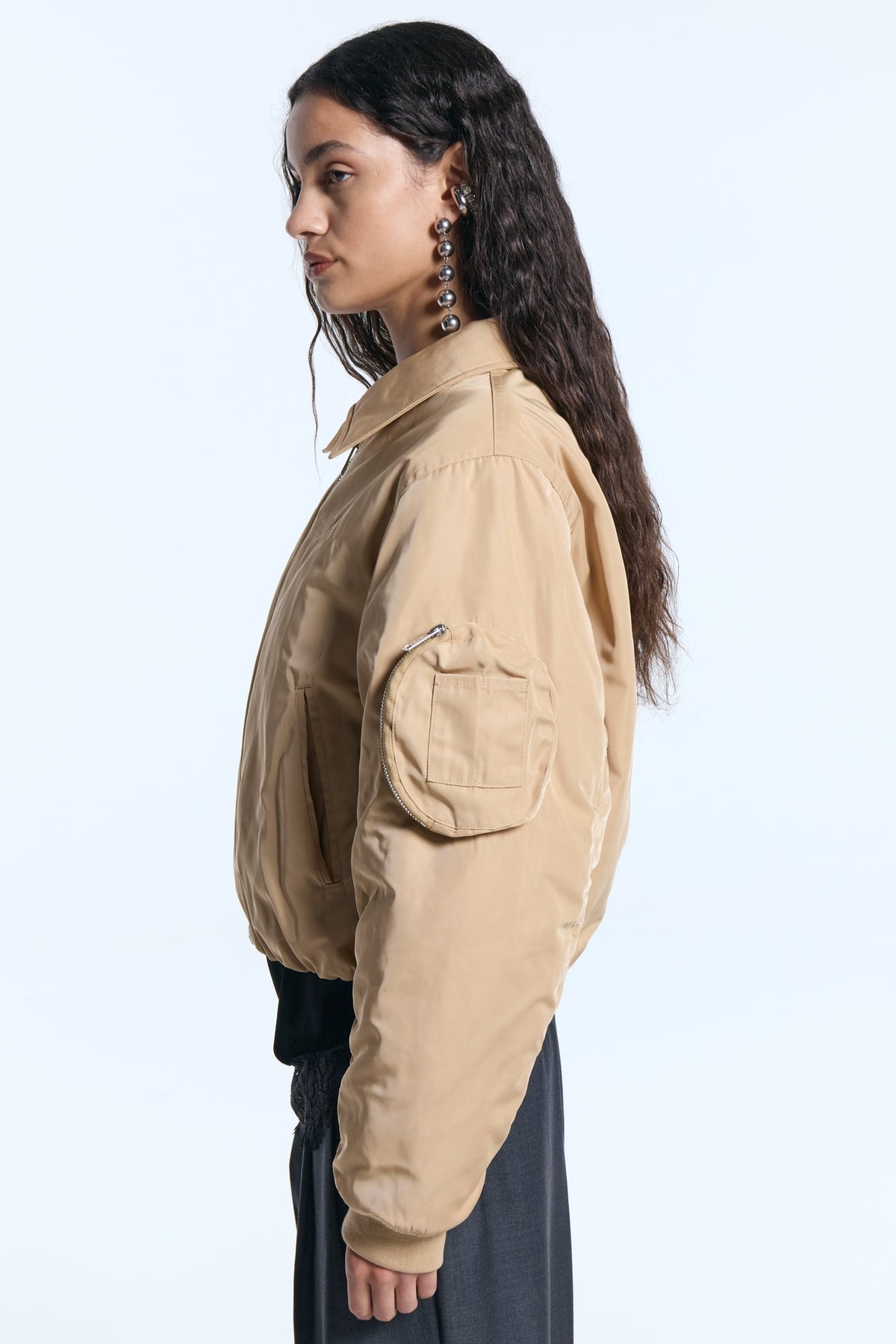 Bomber Mila Camel