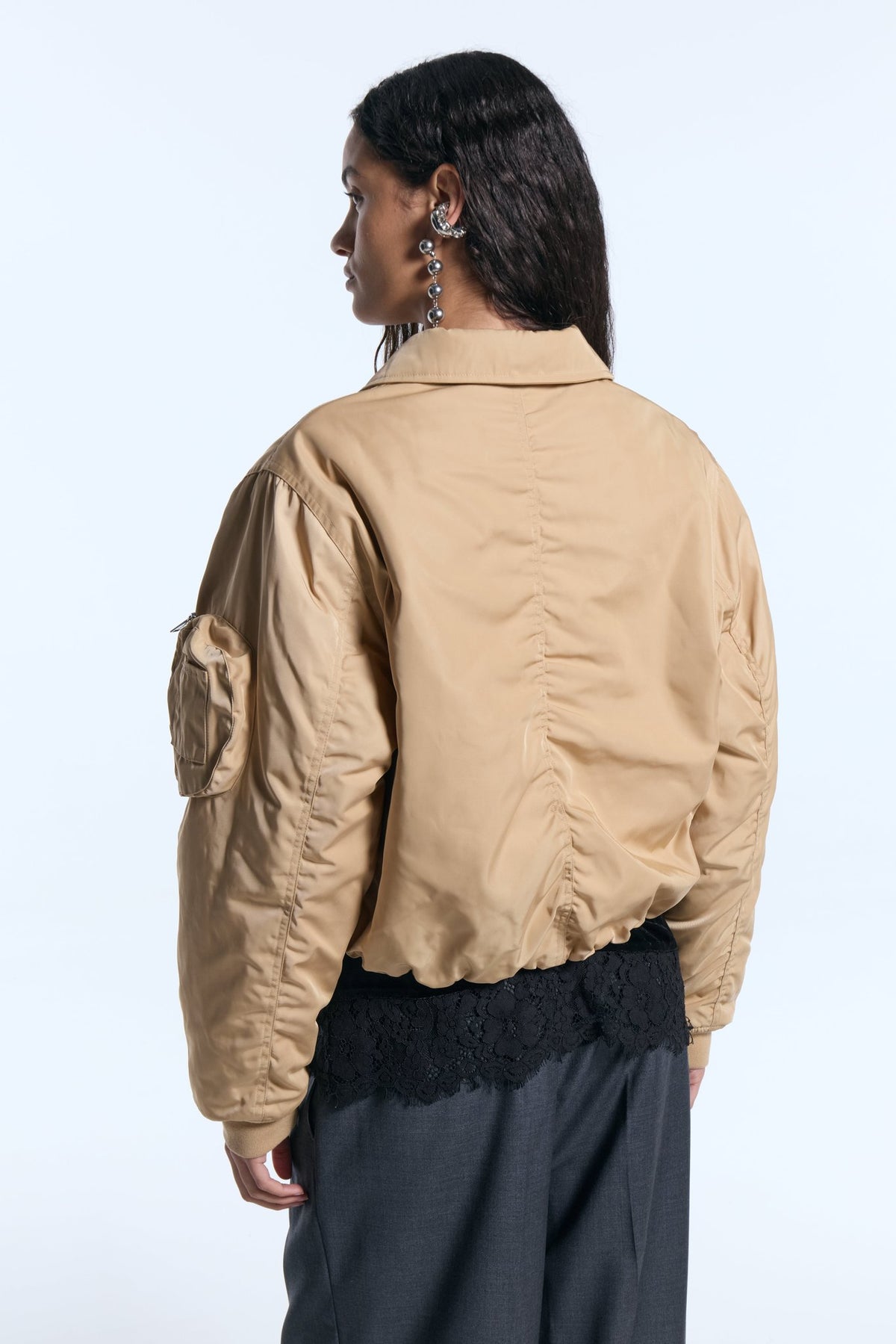 Bomber Mila Camel