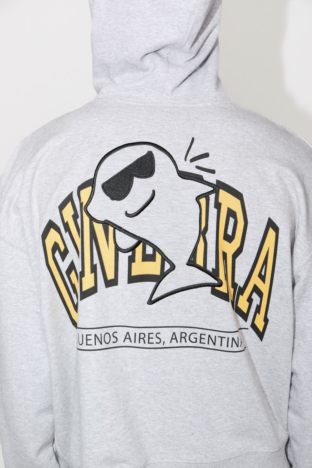 Buzo Comic Gris
