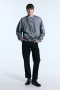 Buzo Cuello Gris