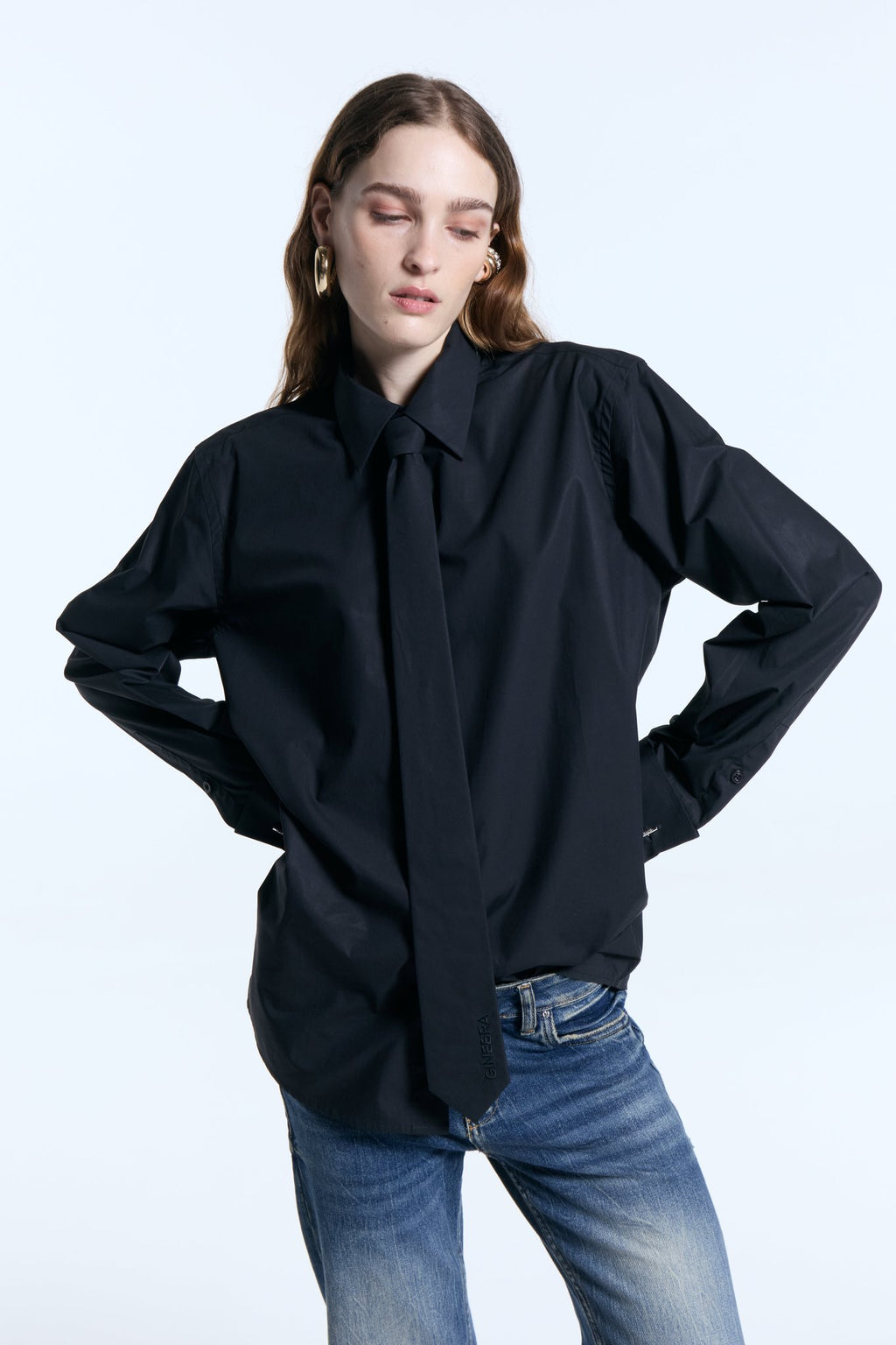 Camisa Kauru Negro
