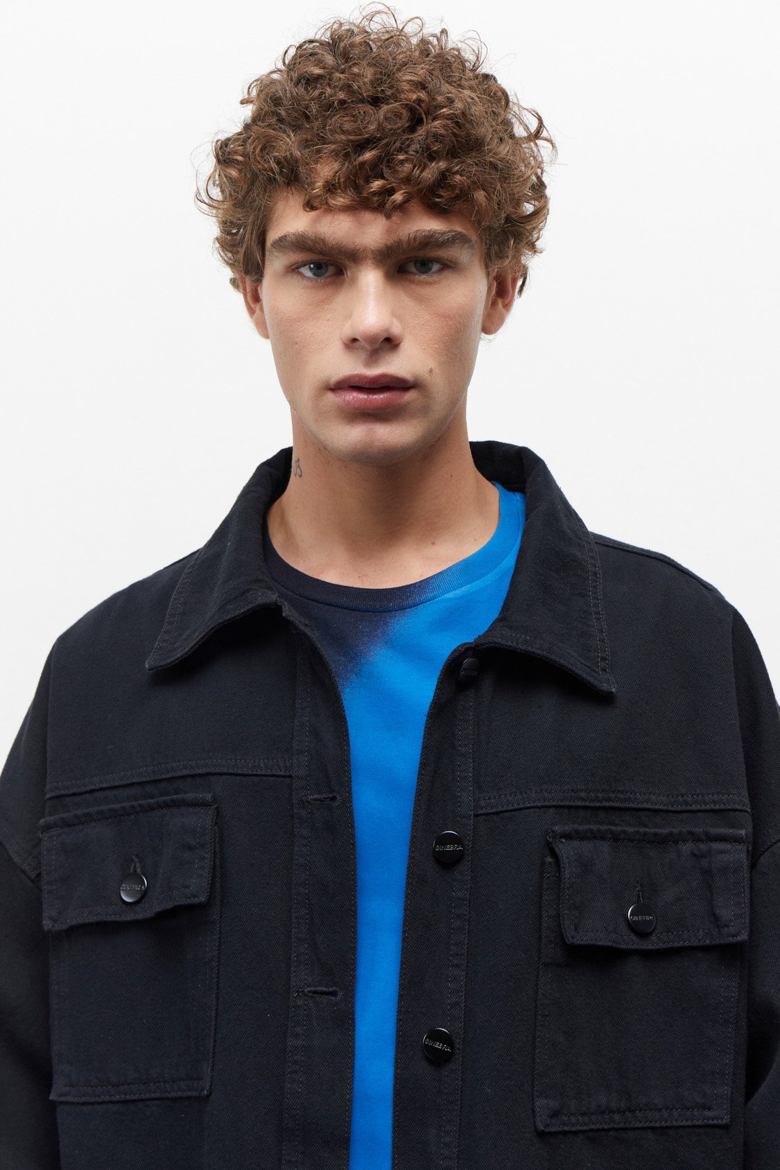 Campera Camisaco Industrial Negro