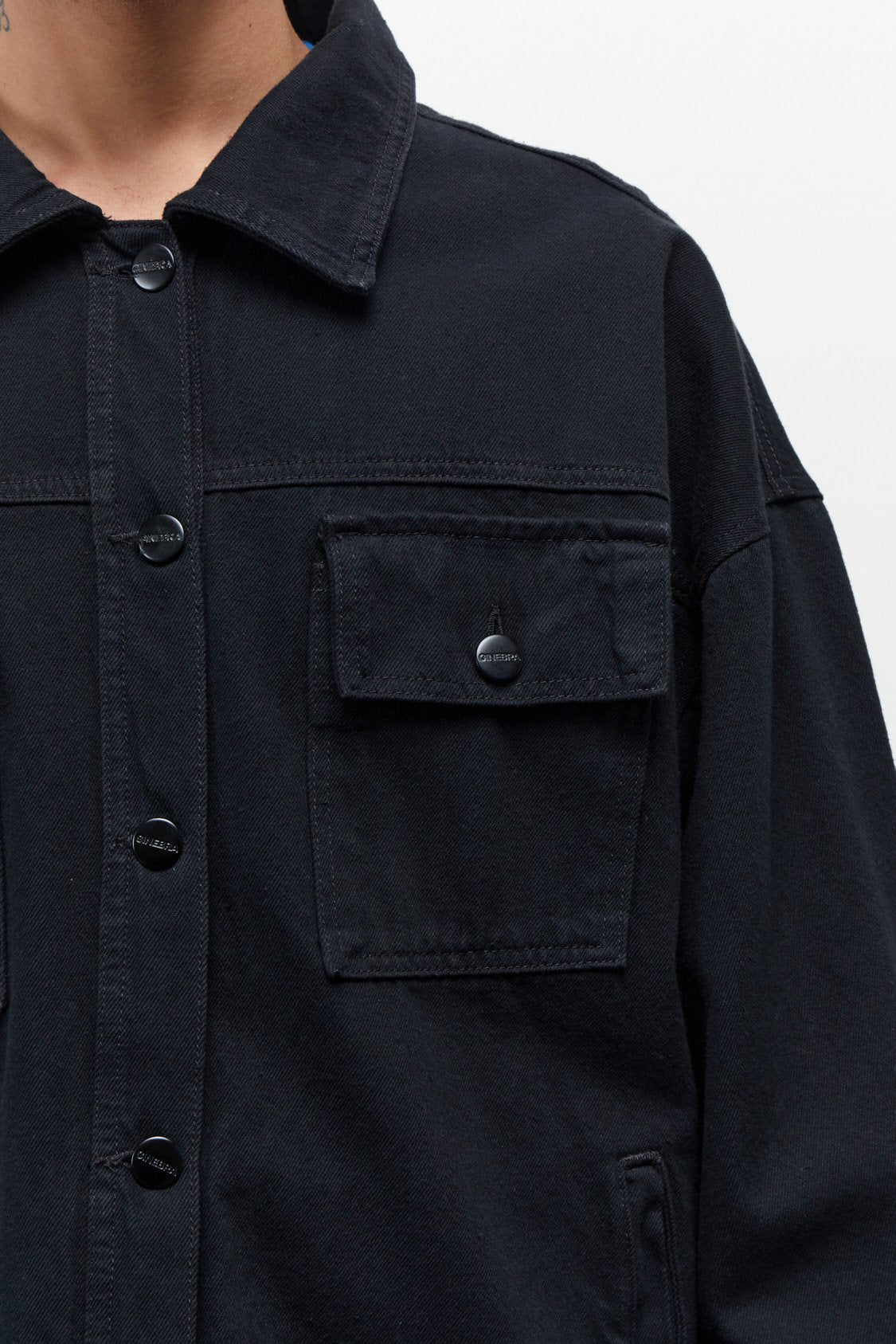 Campera Camisaco Industrial Negro
