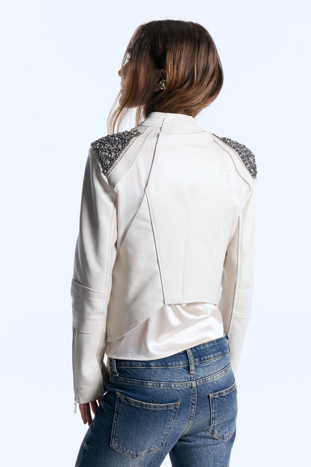 Campera Cuero Turin Tiza