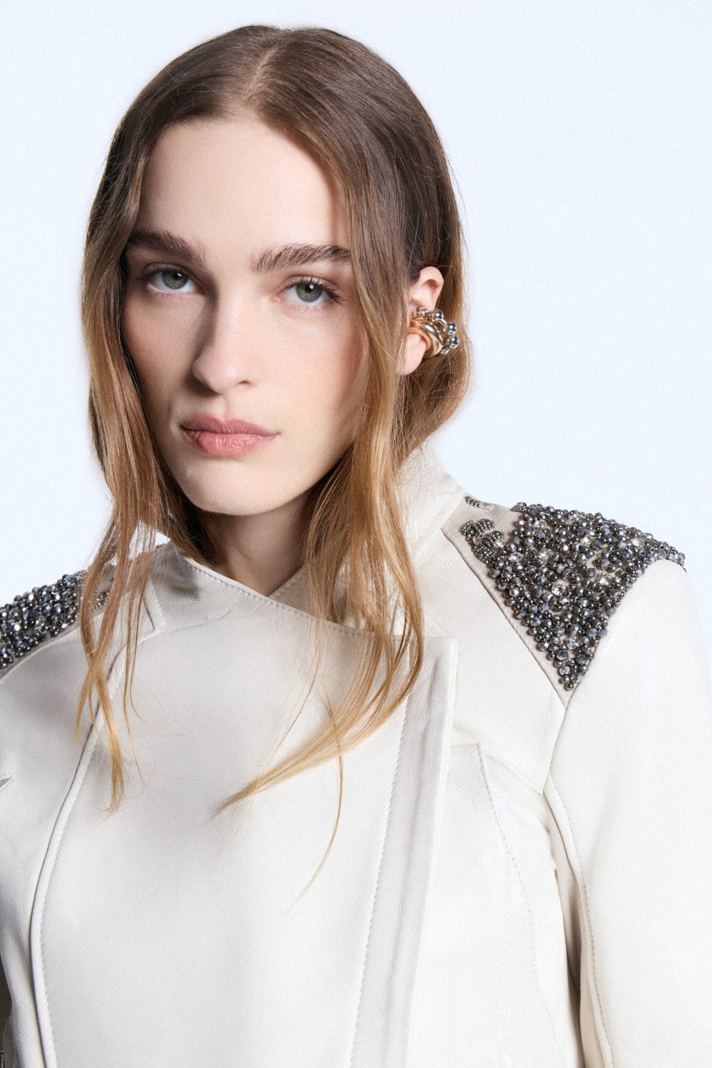 Campera Cuero Turin Tiza