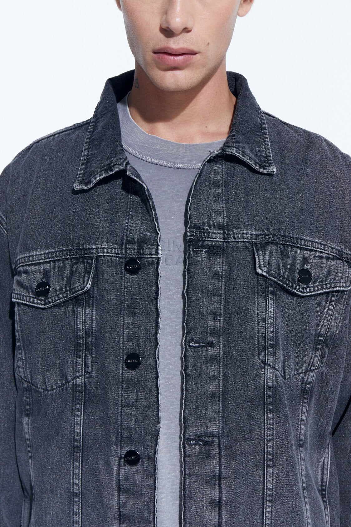 Campera Denim N. Negro