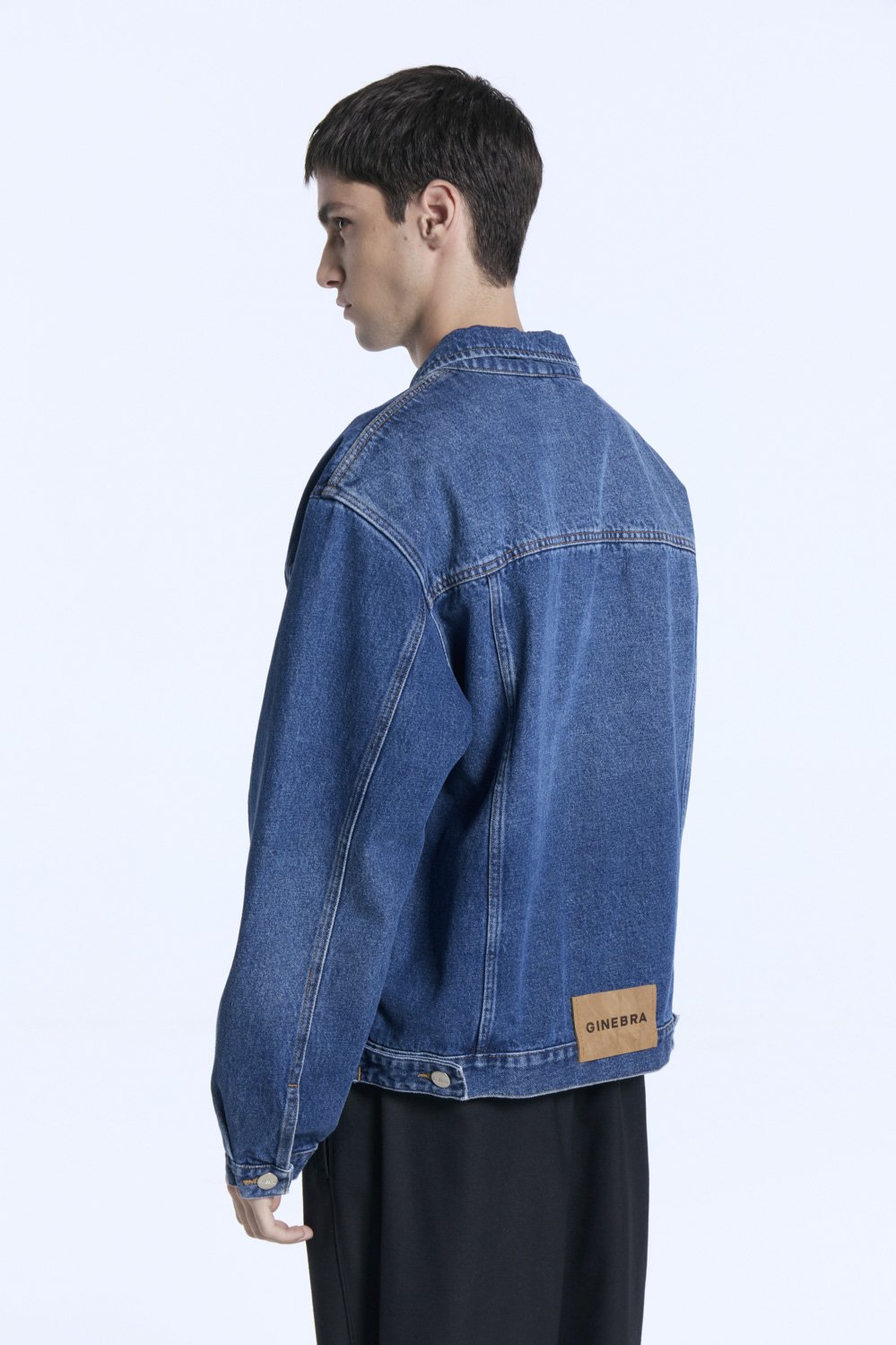 Campera Denim Sky Blue Azul