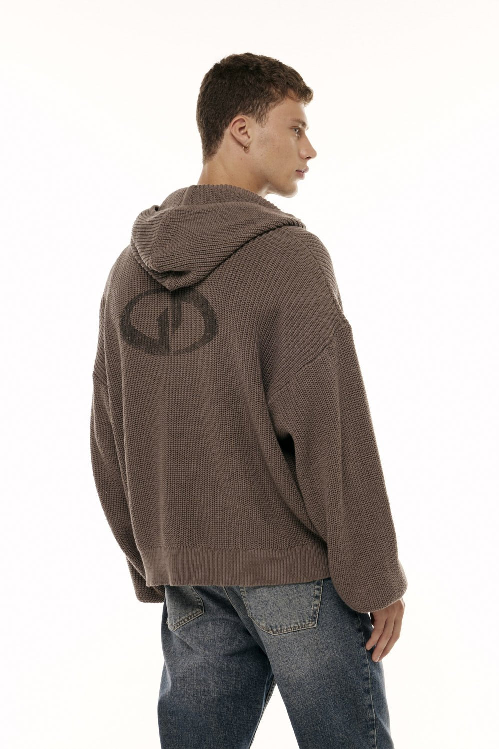 Campera Tejida Gris