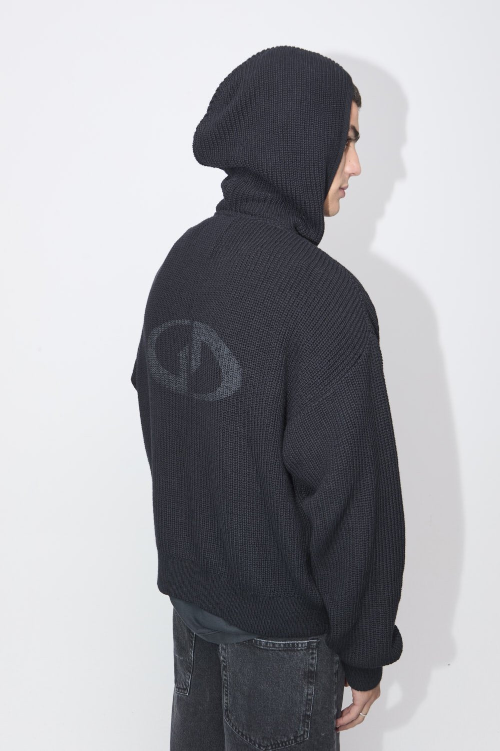 Campera Tejida Negro