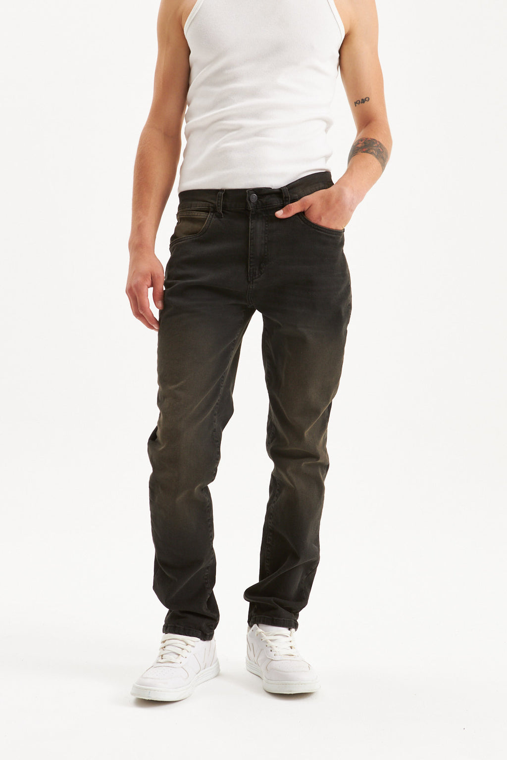 Jean Larston Grey Black