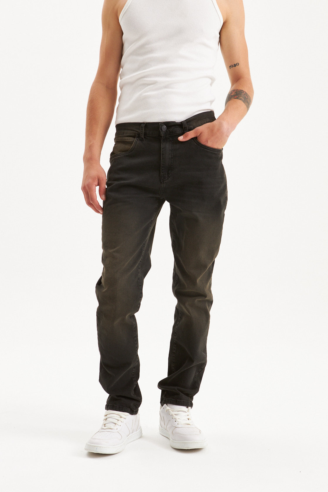 Jean Larston Grey Black