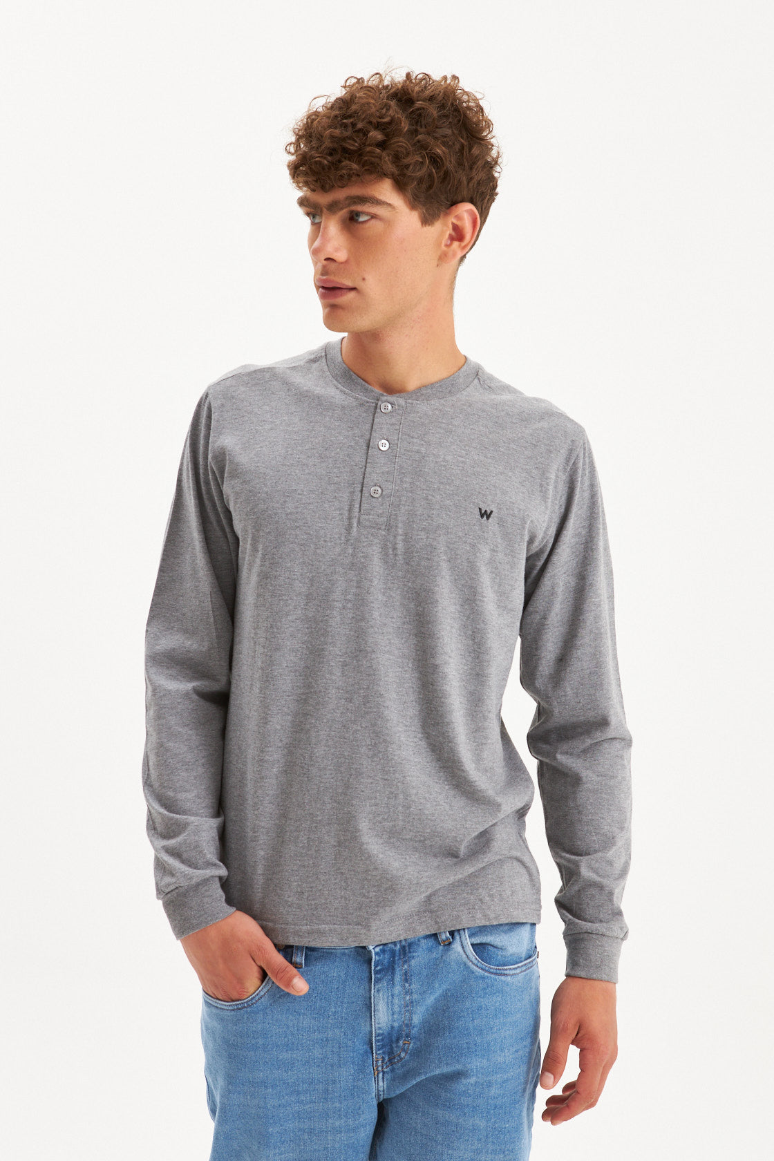 T-shirt Ls Buttons